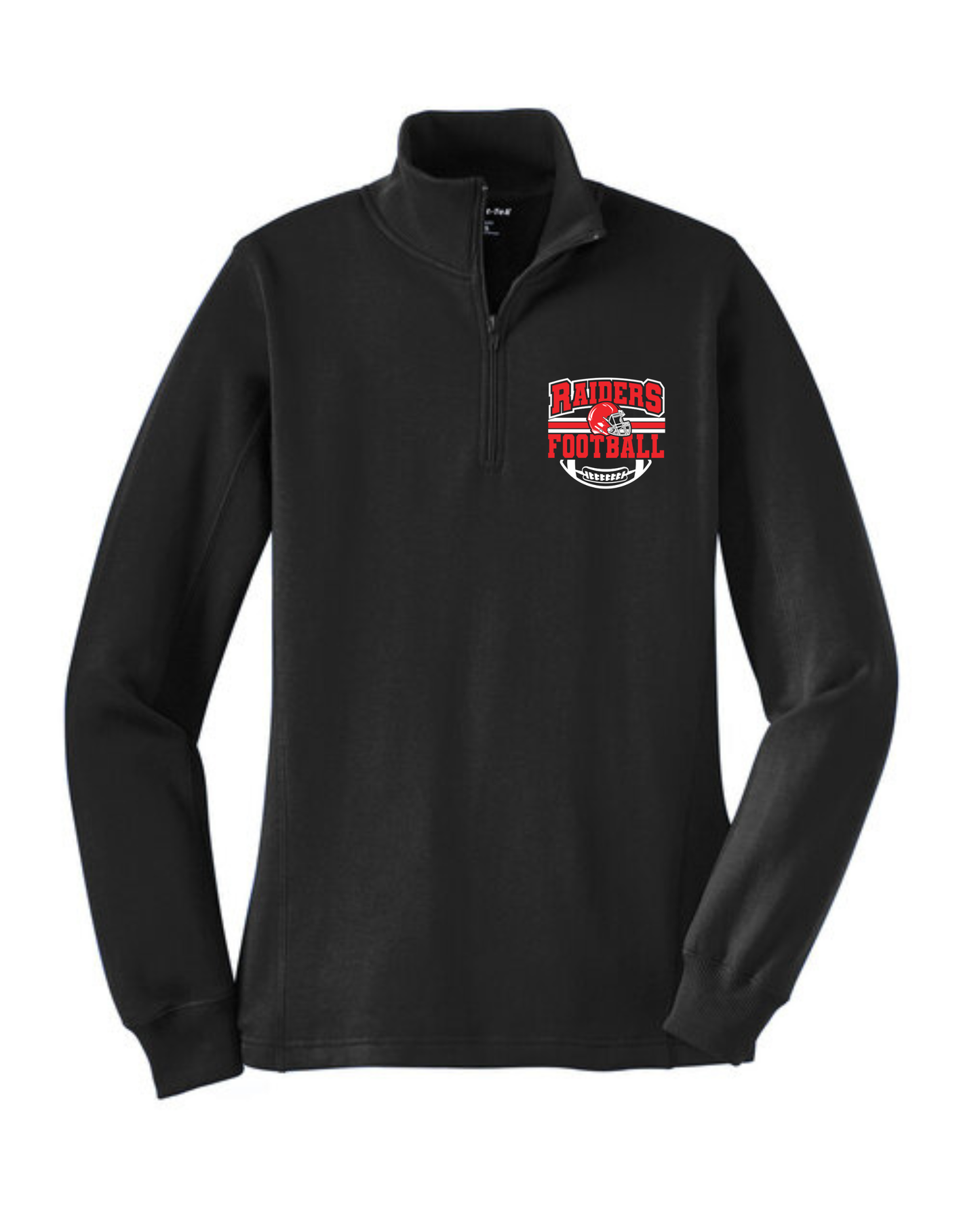 Raider Football Sport-Tek® Women's 1/4-Zip Sweatshirt