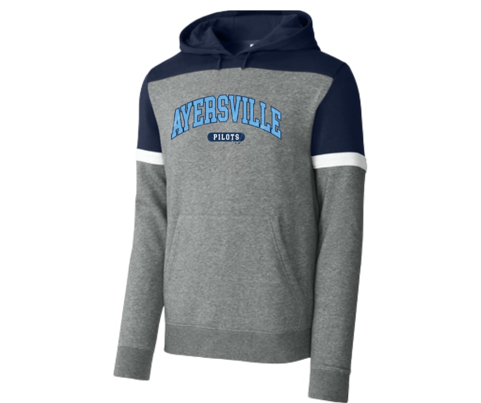 Ayersville Pilots Sport-Tek® Drive Fleece Colorblock Hoodie