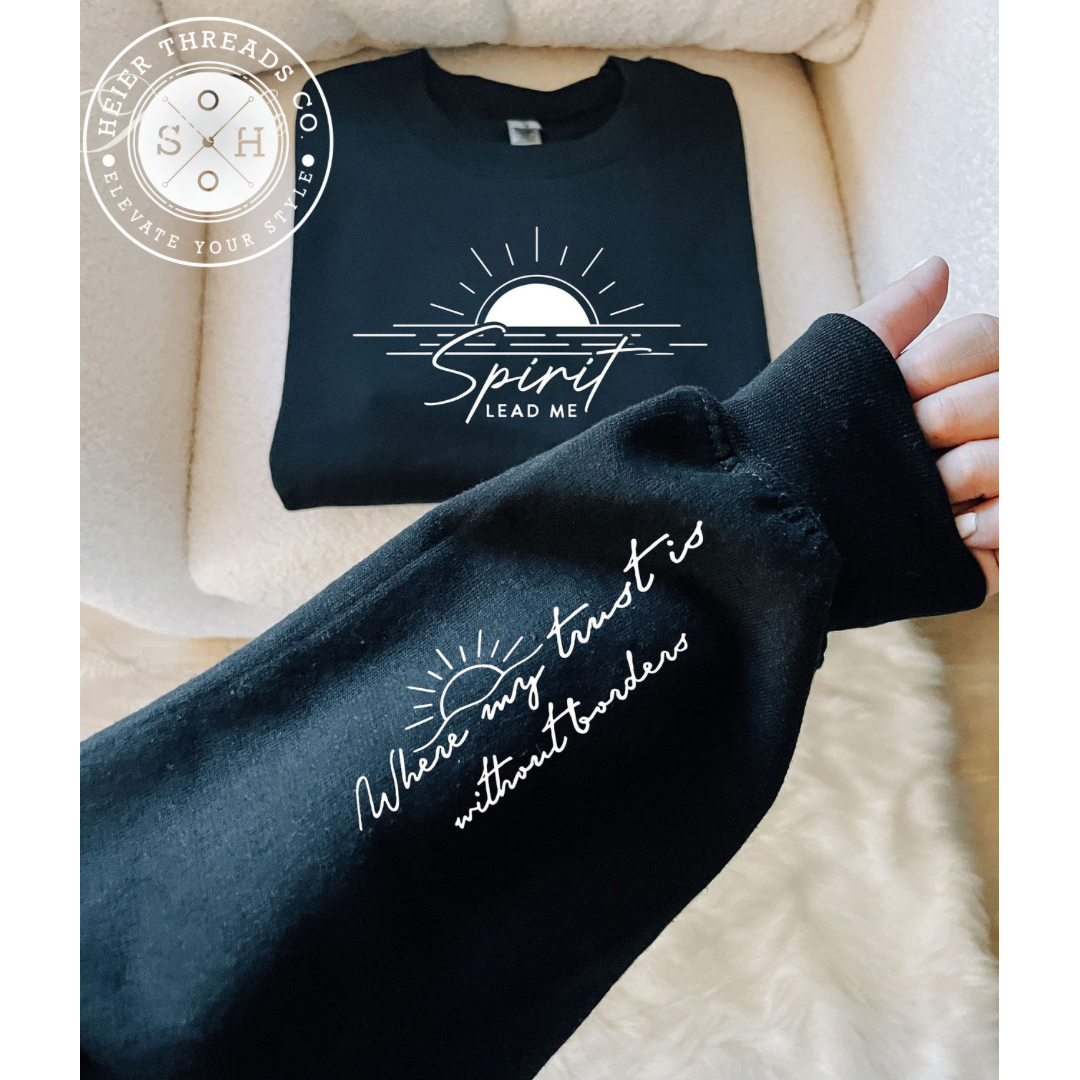 Spirit Lead Me Crew Neck Sweatshirt