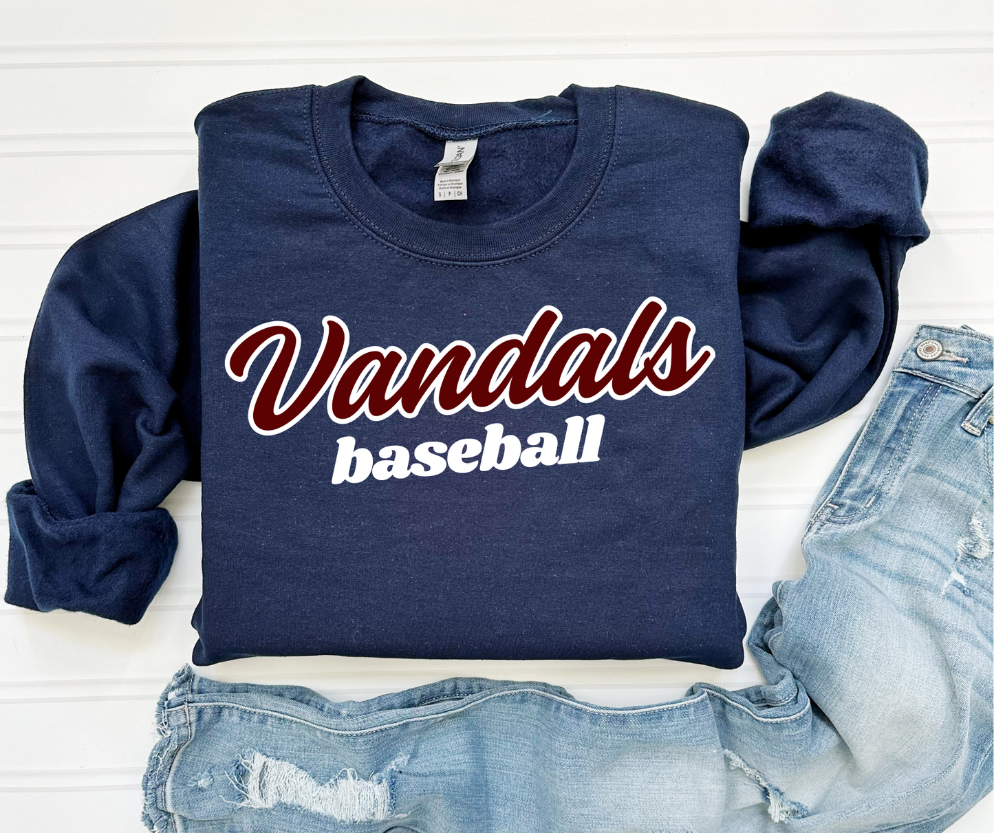 Vandals Baseball Navy